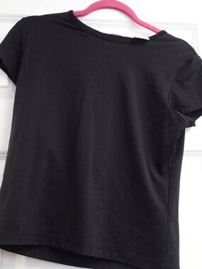 Kathy Ireland Stretch Black Women's Top New w tags